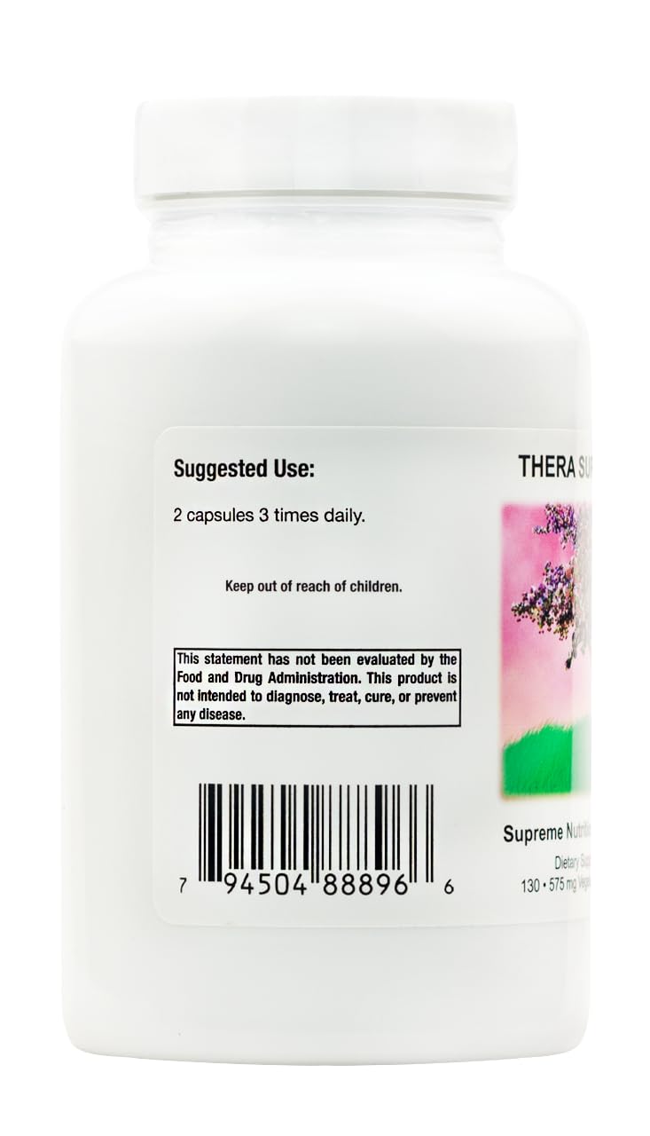 Supreme Nutrition Thera Supreme 130 Vegetarian Herbal Capsules