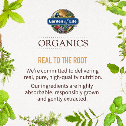 Garden of Life Organics Women’s Multivitamin – One Daily, Organic, Vegan (Iron 2.5mg) 60 Tablets