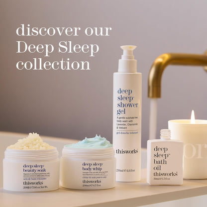 THISWORKS Deep Sleep Pillow Spray – Fast-Acting Rest Formula with Lavender, Vetivert & Camomile – 150 ml