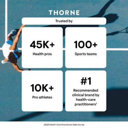THORNE Magnesium Glycinate – 90 Servings | Sleep, Relaxation, Heart Health & Metabolism*