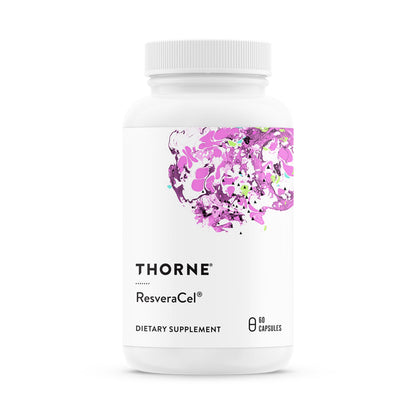 THORNE ResveraCel – Nicotinamide Riboside with Quercetin Phytosome & Resveratrol for Healthy Aging & Cellular Energy (30 Servings)