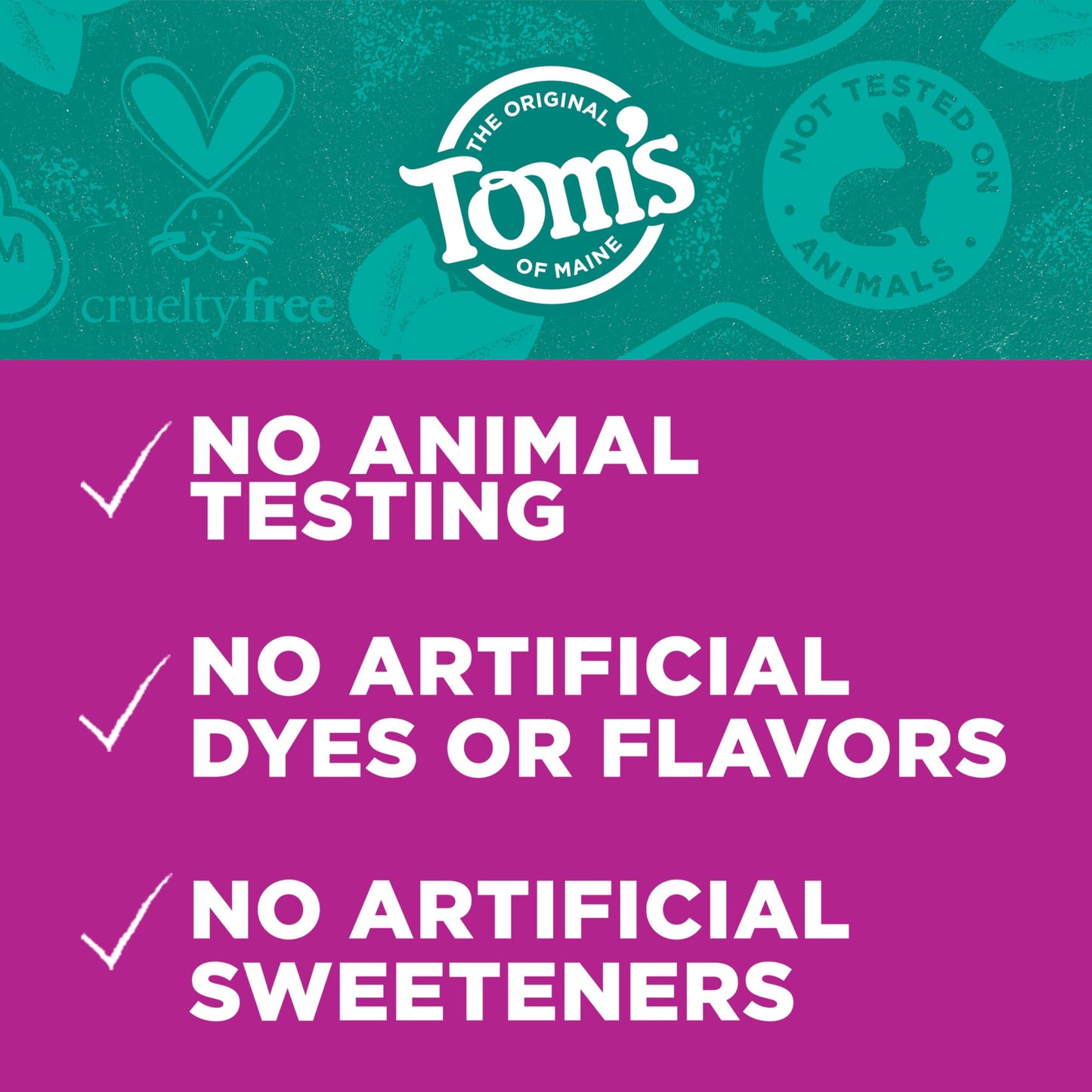 Tom’s of Maine Antiplaque and Whitening Fluoride Free Toothpaste - Fennel, 3 Pack, 4.5 oz