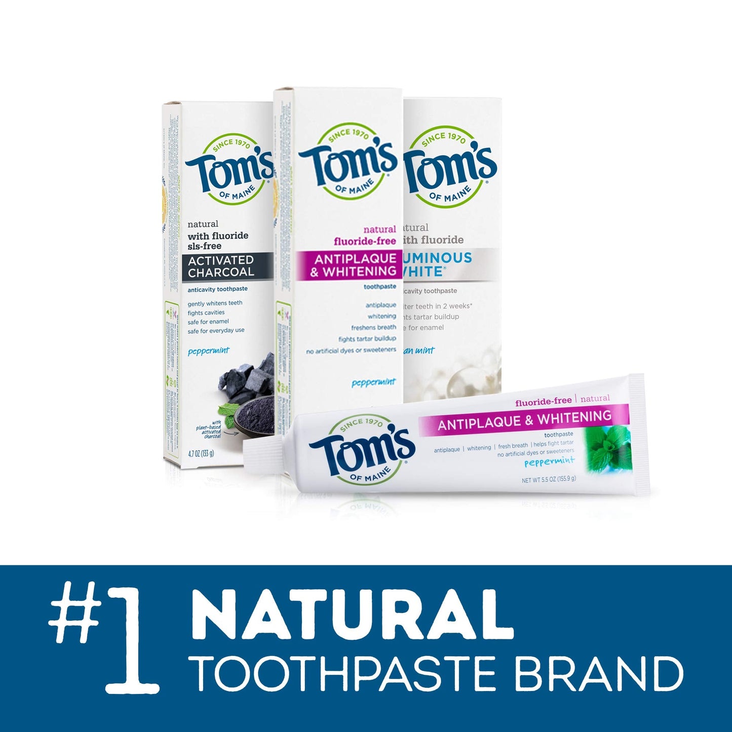 Tom's of Maine Anticavity Fluoride Kids Toothpaste – Silly Strawberry, 4.2 oz, 3 Count