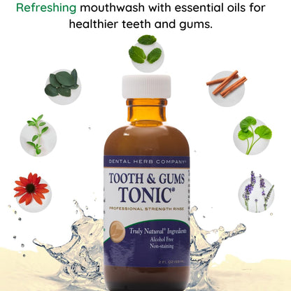Mouth Sore & Gum Care Kit – Natural Relief for Mouth Sores & Gum Irritation | Alcohol-Free, Plant-Based | Dental Herb Company