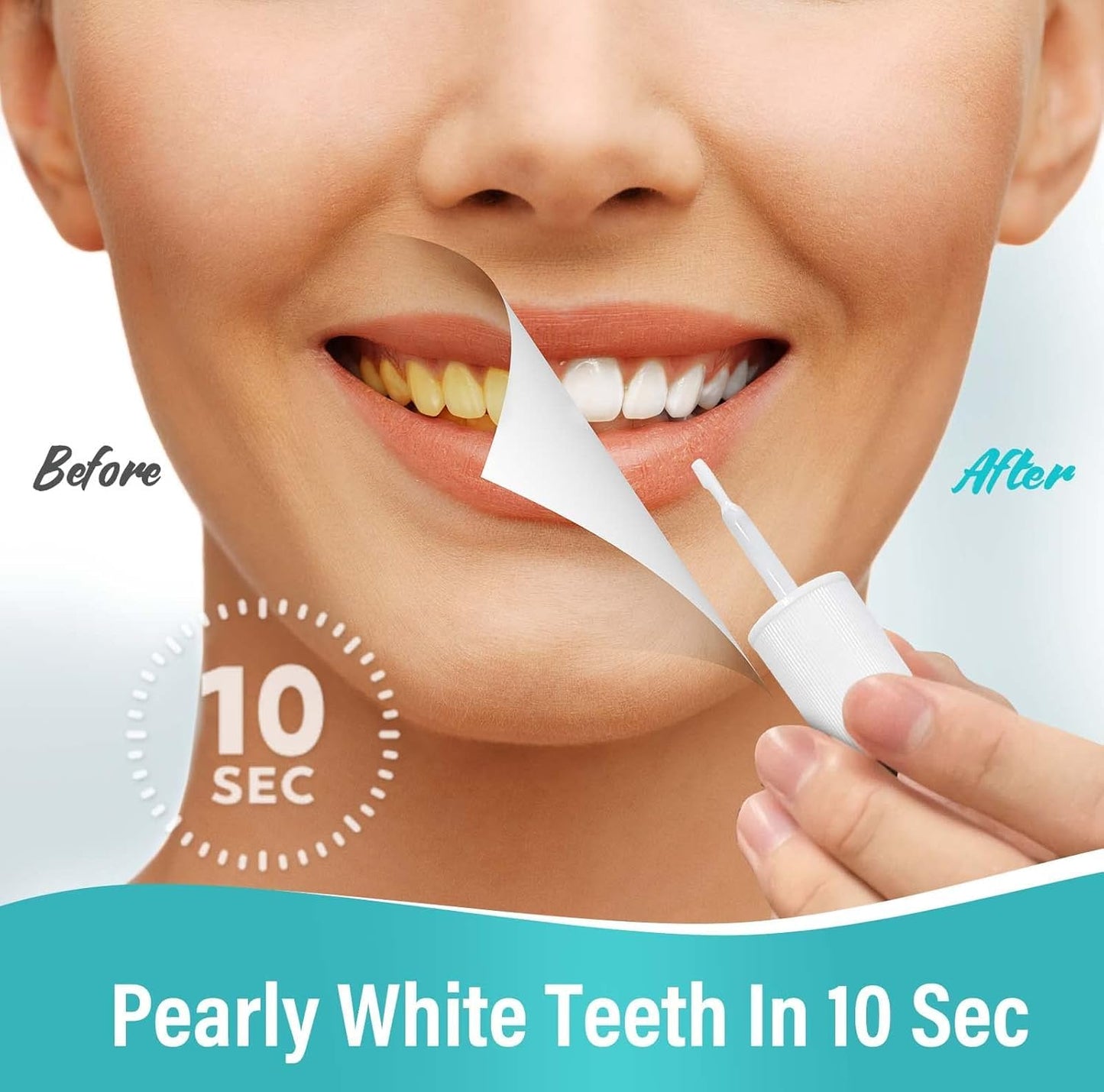 Tooth Paint - Instant Teeth Whitening Paint | Safe, Gentle & Long-Lasting White Smile