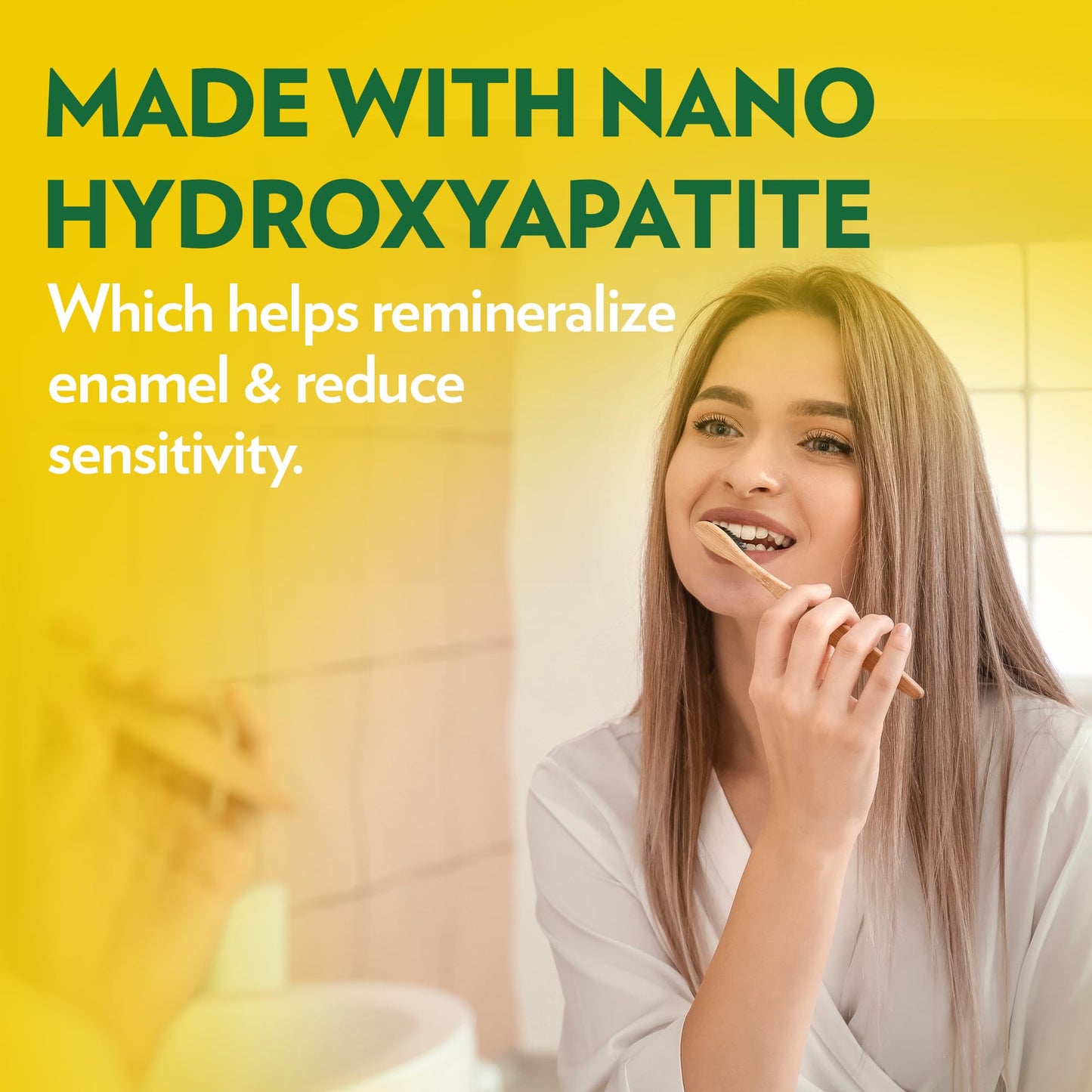 Toothpaste Tablets Winter Cranberry – Nano Hydroxyapatite, Fluoride Free | 90 Tabs | Ecofam