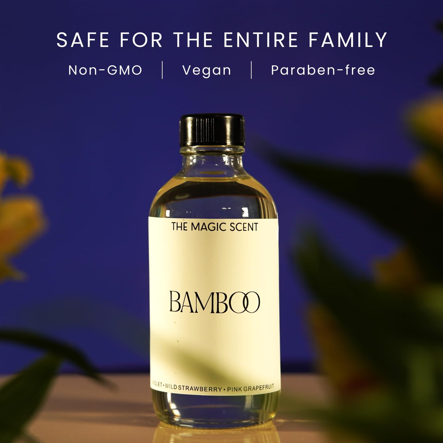 Magic Scent Bamboo Diffuser Oil – Hotel Luxury Scents, 16.9 oz (500 mL)