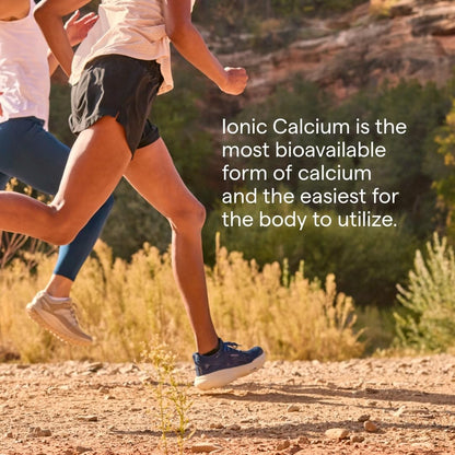 Trace Minerals Ionic Calcium - Liquid Calcium for Strong Bones, Nerves & Teeth | Vegan & Gluten-Free | 2 fl oz
