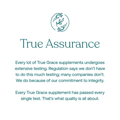 True Grace Daily Women's Multivitamin 50+ – 60 Easy-To-Swallow Tablets | Vegan, Gluten, Soy & Iron Free