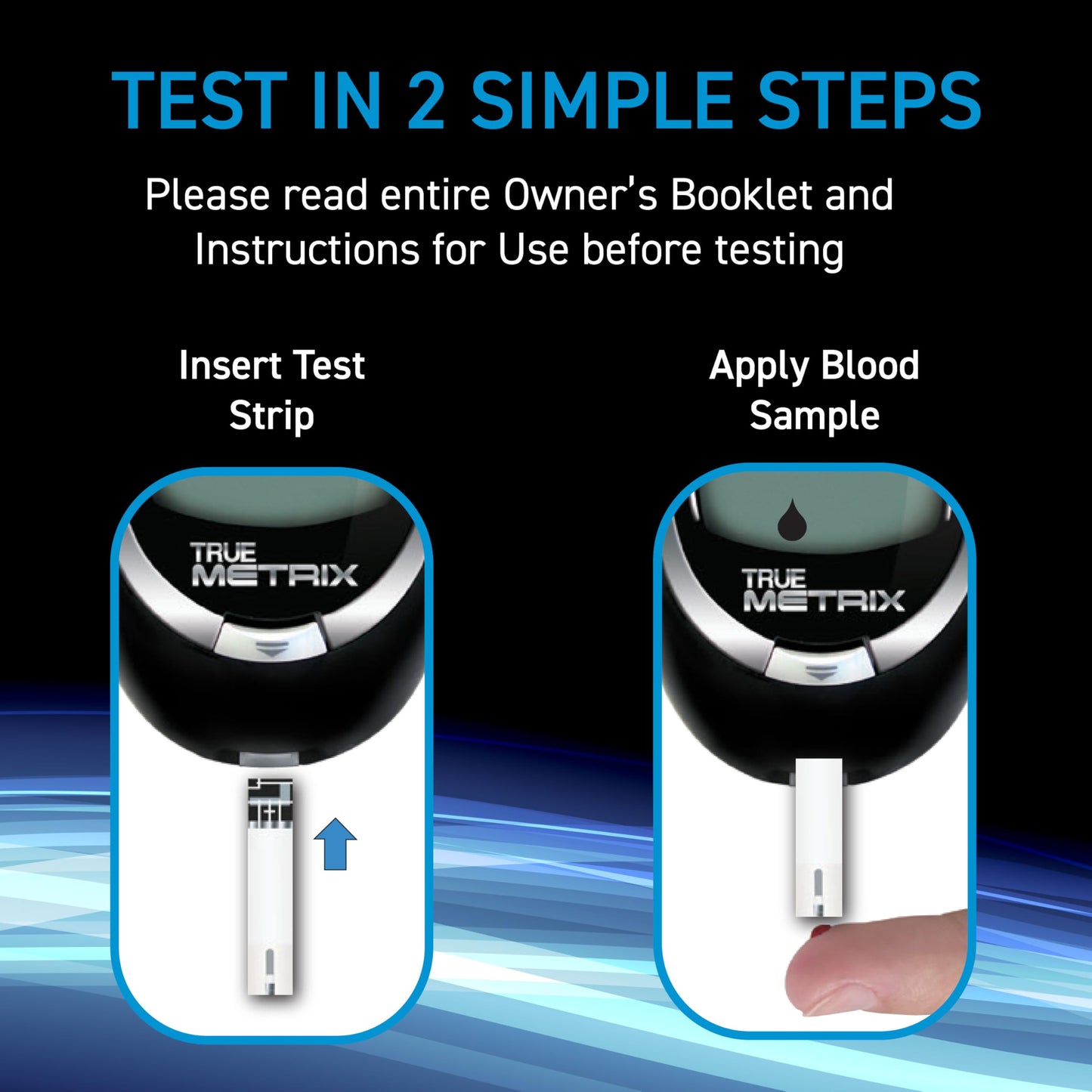 TRUE METRIX Test Strips – 150 Count (3 x 50) for TRUE METRIX Meters