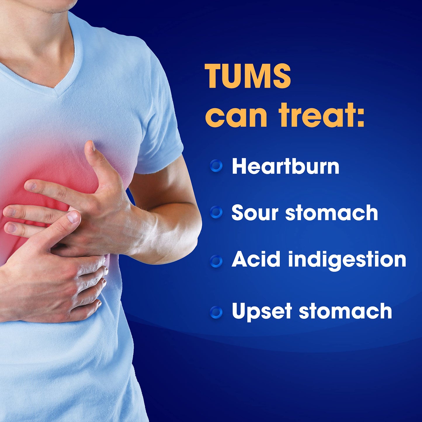 TUMS Smoothies Extra Strength Antacid Chewables – Fruit, 140 Count