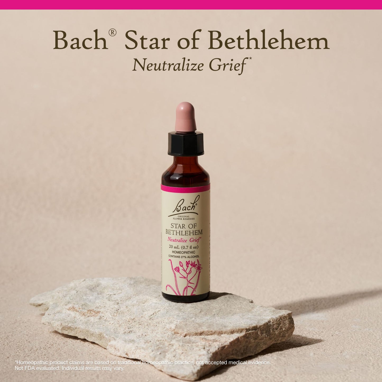 Bach Original Flower Remedies: Star of Bethlehem - Neutralize Grief - 20mL Dropper