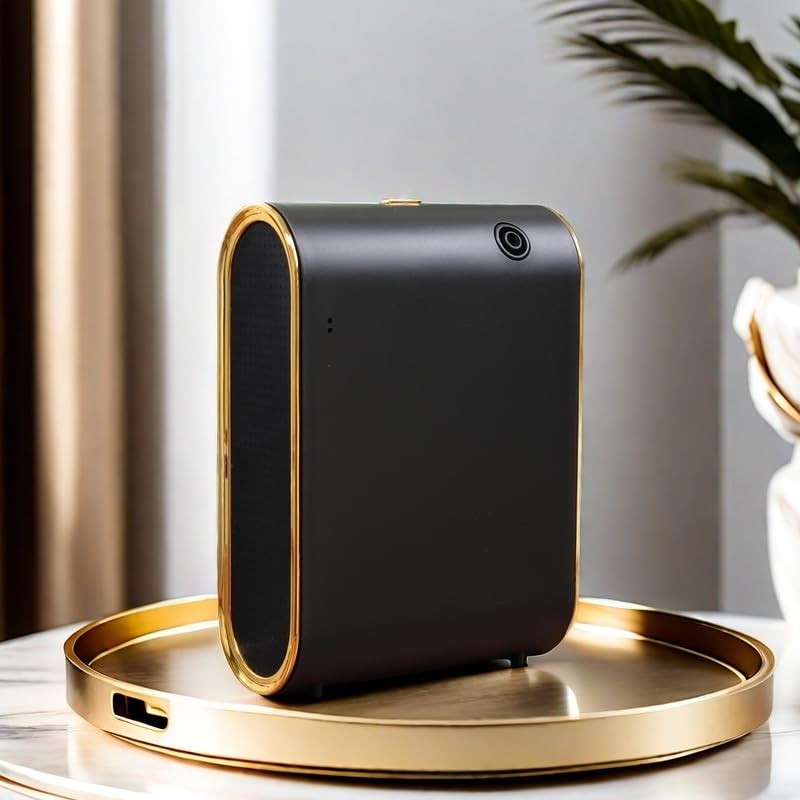 UXIKAPEEN Scent Air Machine — Waterless Diffuser for 1500 Sq Ft, Bluetooth Hotel Collection (Black)