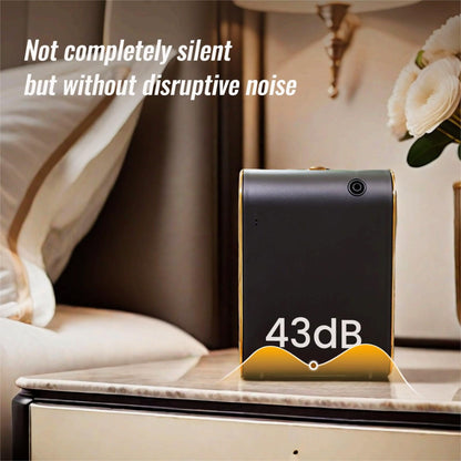 UXIKAPEEN Scent Air Machine — Waterless Diffuser for 1500 Sq Ft, Bluetooth Hotel Collection (Black)