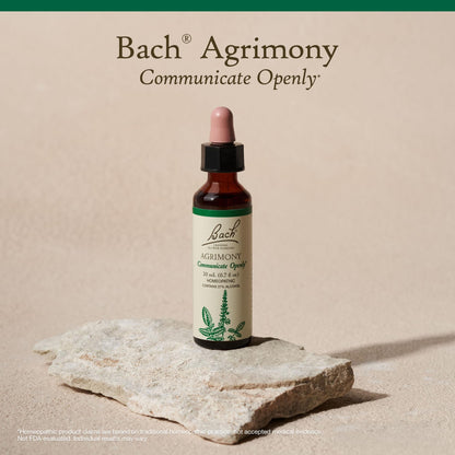 Bach Agrimony 20ml Dropper Pack 2 - Communicate Openly