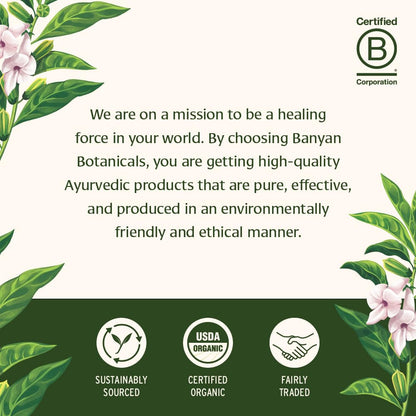 Banyan Botanicals Gotu Kola (Centella Asiatica) – Organic Adaptogen & Nootropic Brain Support | 90 Tablets | Vegan & Fairly Traded