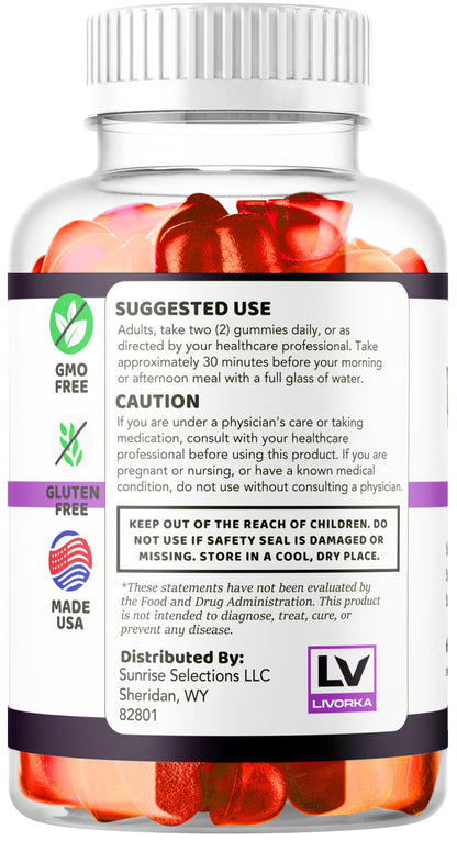 (5 Pack) VitaRenew Gummies – 1050MG Original Formula, Maximum Strength