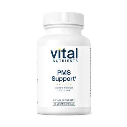 Vital Nutrients PMS Support - Vitex Berry & Passionflower, Vitamin B6, 60 Capsules