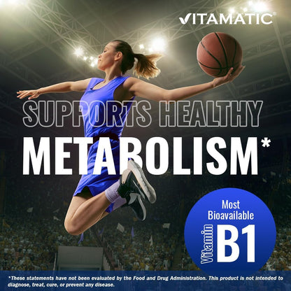 Vitamatic Benfotiamine 300 mg – 90 Vegetarian Capsules | Vitamin B1