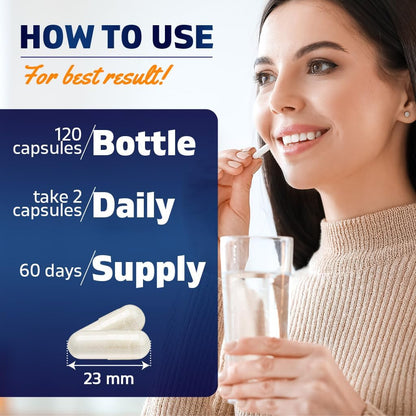 Vitamatic Hydrolyzed Keratin 500mg – 120 Vegetarian Capsules for Healthy Hair, Skin & Nails (Adults)