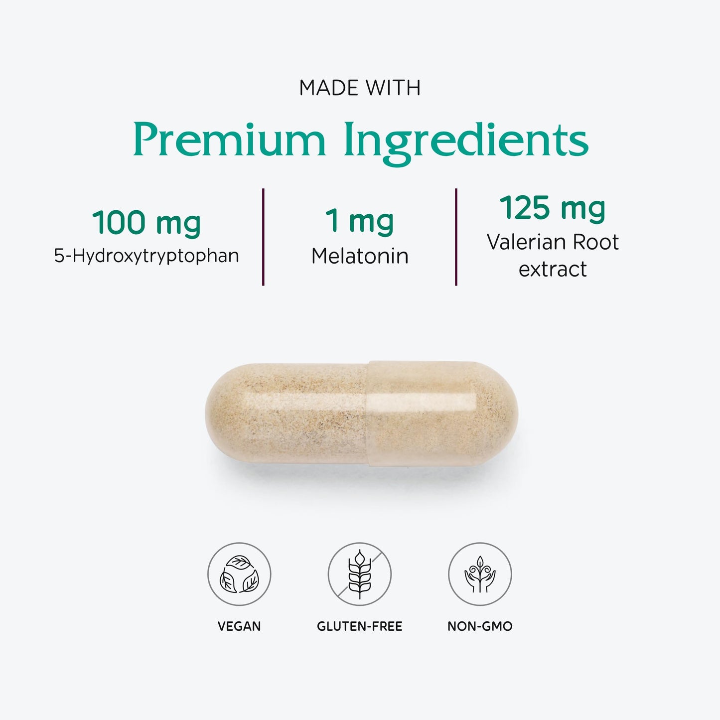 Vitanica Sleepblend – Non Habit Forming Sleep Support (60 Capsules)