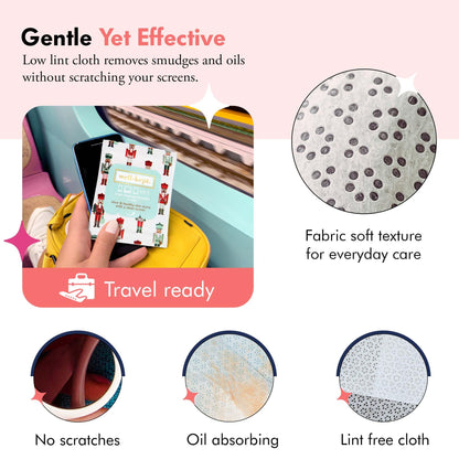 Well-Kept Tech & Lens Wipes – 180 Count, 12 Pack | Eyeglasses, Screens & Phones