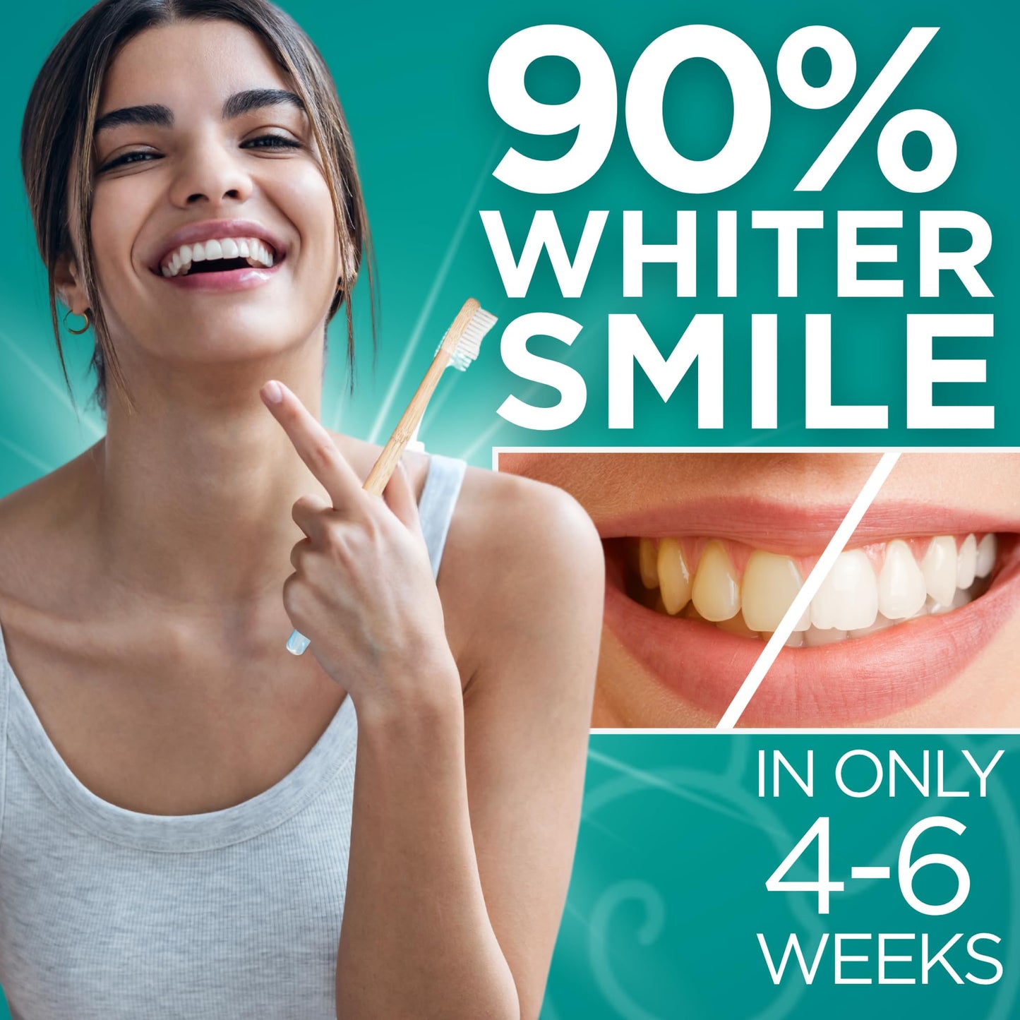 Wellnesse Whitening Hydroxyapatite Toothpaste – Fluoride-Free, Mint, 4 oz