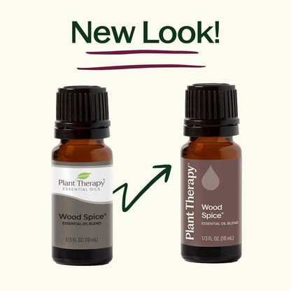 Plant Therapy Wood Spice Essential Oil Blend 10 mL (Pack of 2) | 100% Pure & Therapeutic Grade