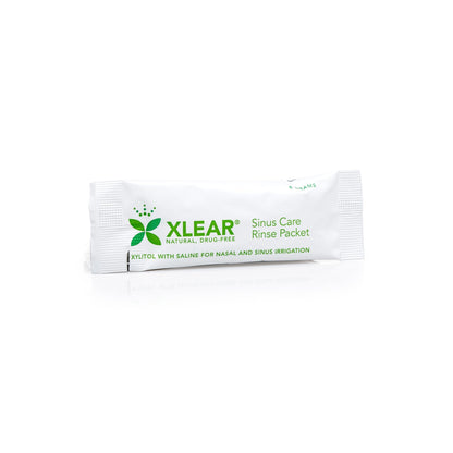 Xlear Natural Xylitol Sinus Rinse Refill — 50 Count Packets