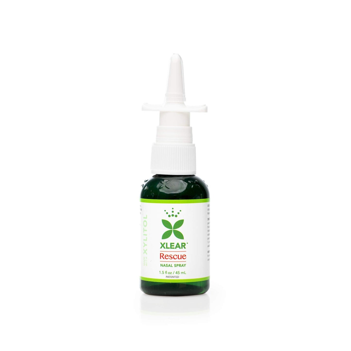 Xlear Rescue Natural Nasal Spray with Xylitol, Oregano & Tea Tree — 1.5 fl oz (Pack of 4)
