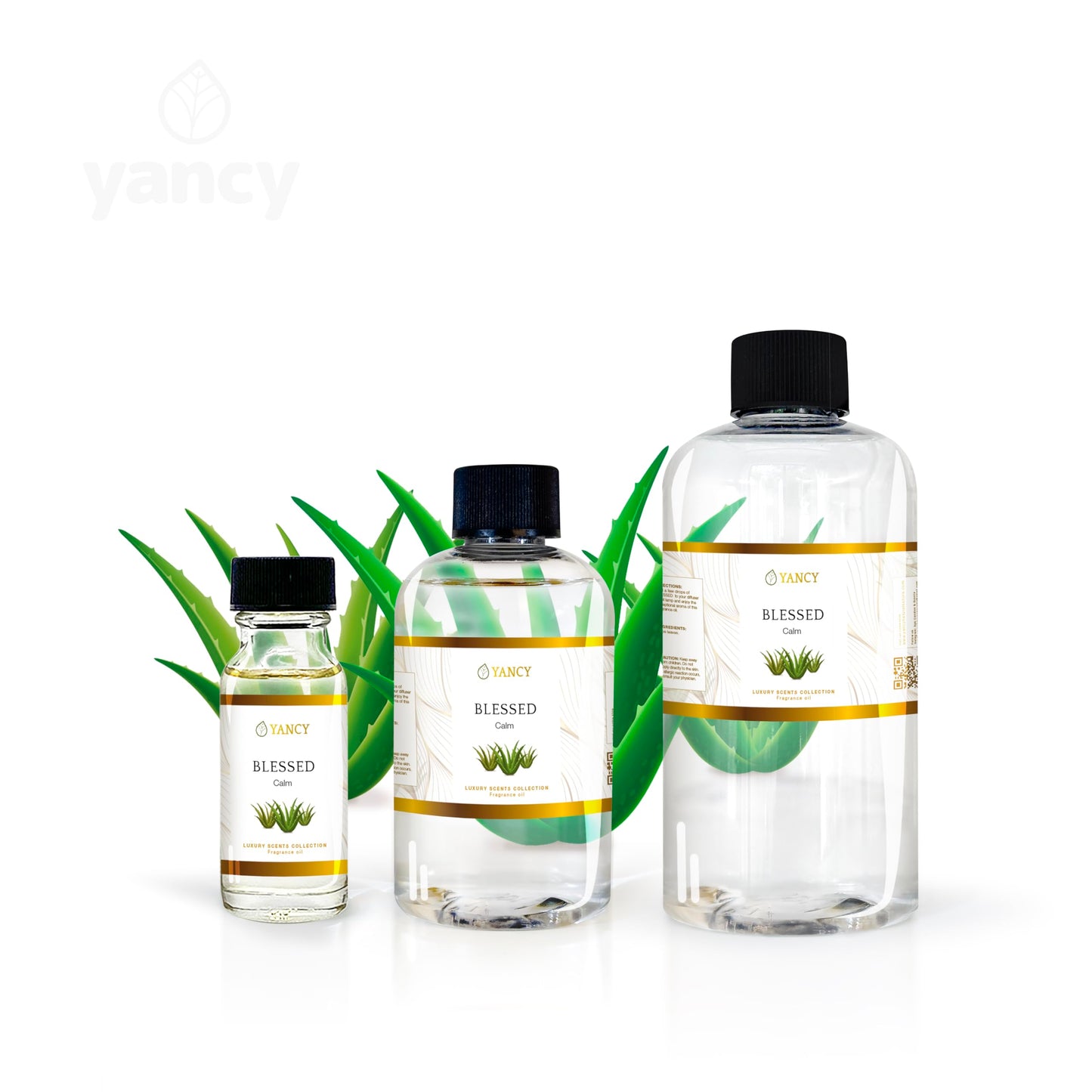 YANCY Blessed Luxury Fragrance Oil (1/2 oz) – Soft Spiritual Scent for Diffusers
