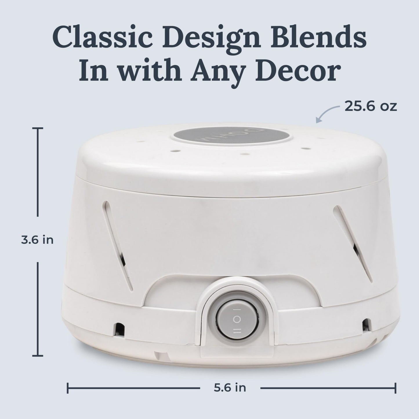 Yogasleep Dohm Classic White Noise Machine – Original Fan-Based Sleep Solution