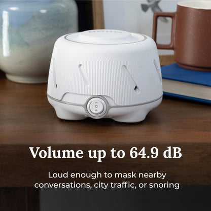 Yogasleep Dohm (White/Gray) - Original White Noise Machine for Sleep & Privacy