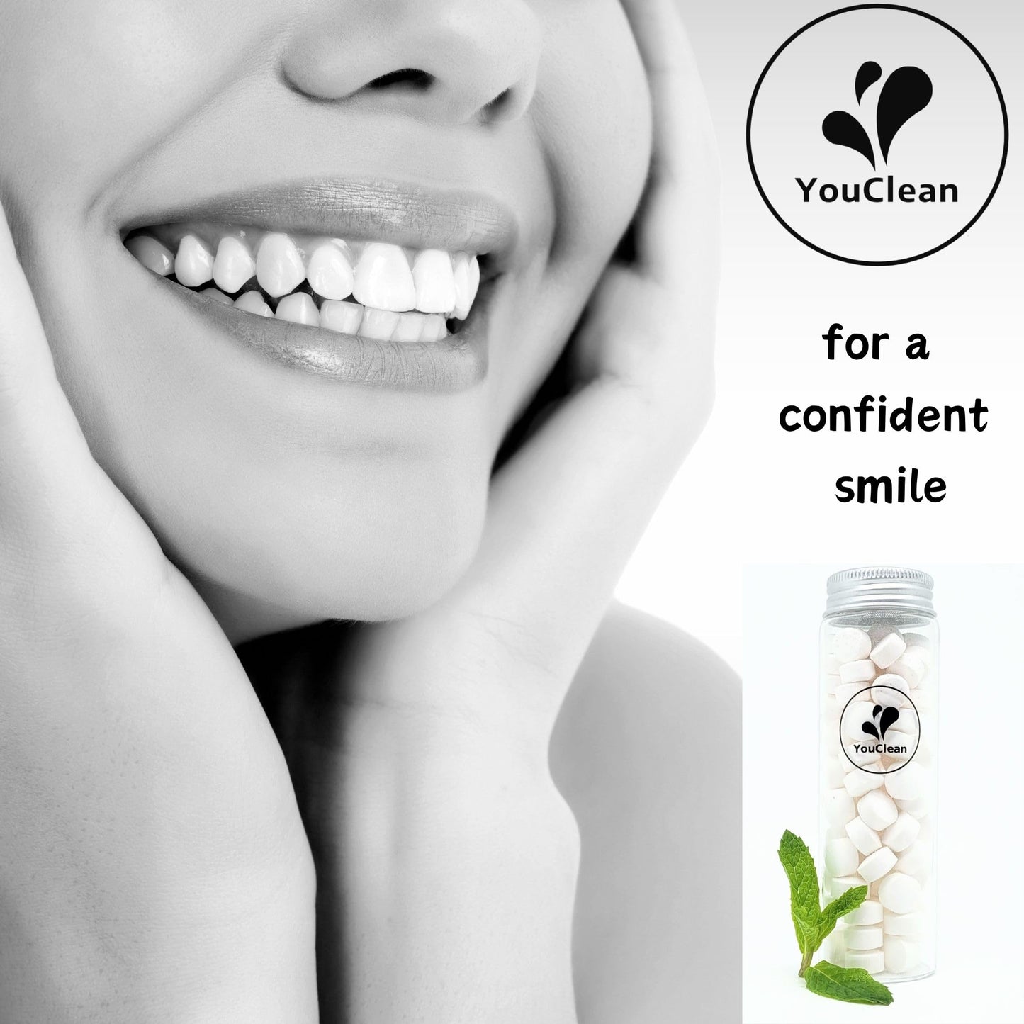 YouClean 365 Toothpaste Tablets – Cinnamon365, Fluoride Free, Nano Hydroxyapatite