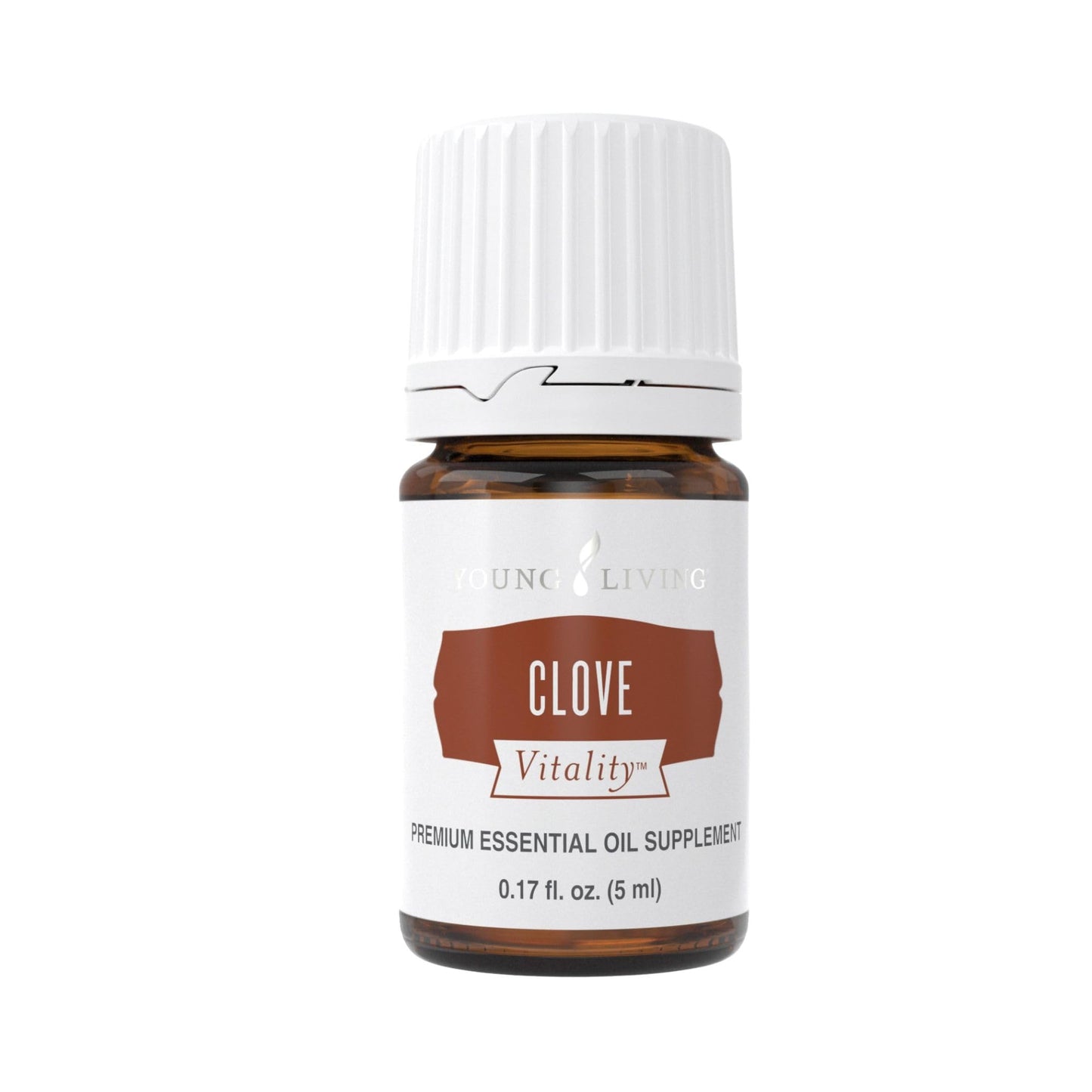 Young Living Clove Vitality 5 ml | Premium Essential Oil for Dietary Antioxidant & Immune Support | Spicy Flavor for Cooking, Baking & Teas