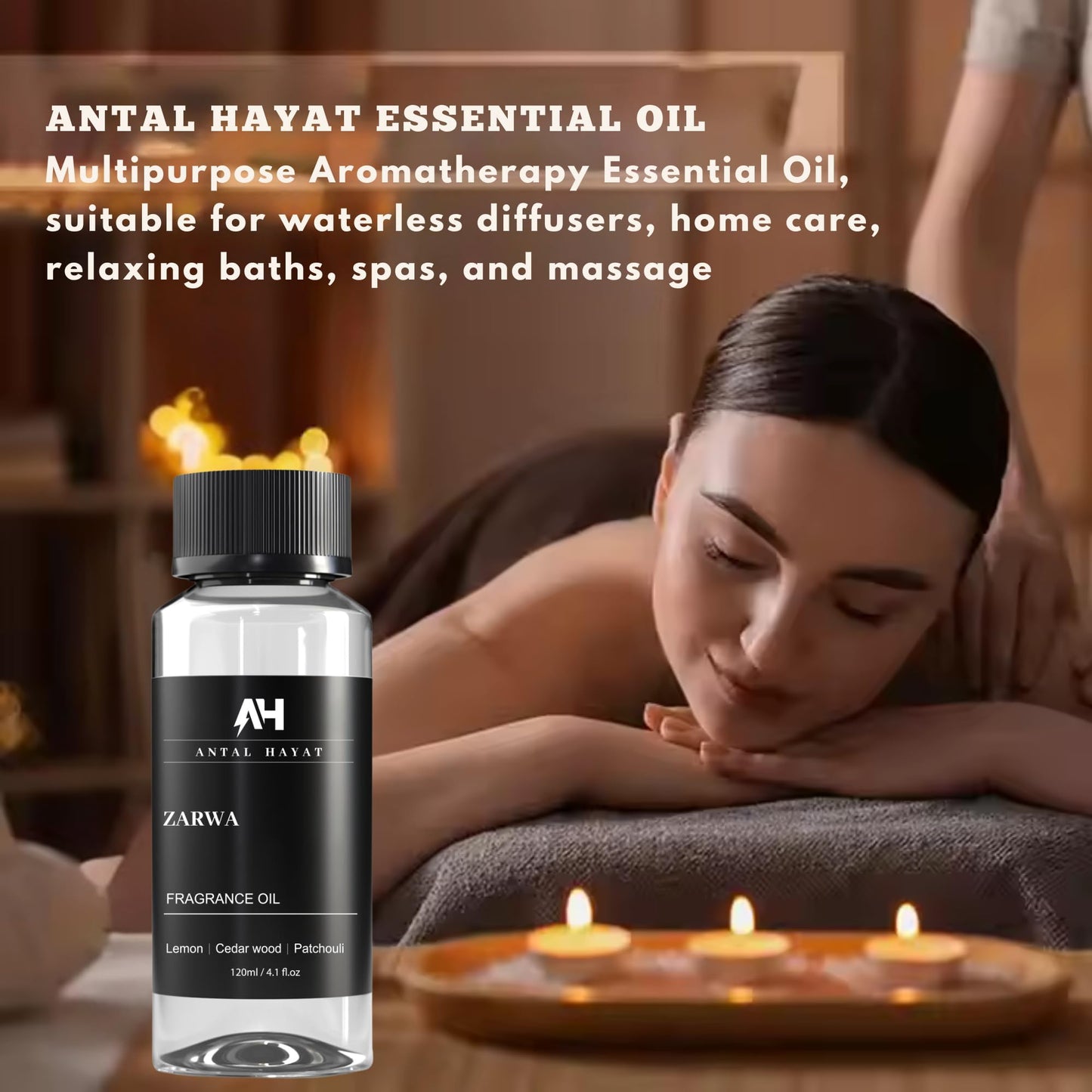 Zarwa 120ml Diffuser Oil – Aventus-Inspired Luxury Hotel Scent