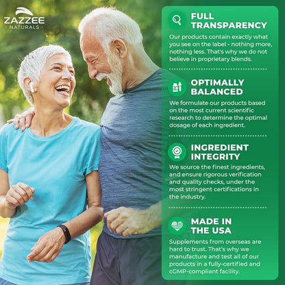Zazzee Extra Strength Citicoline 500 mg – 100 Vegan Capsules | CDP Choline
