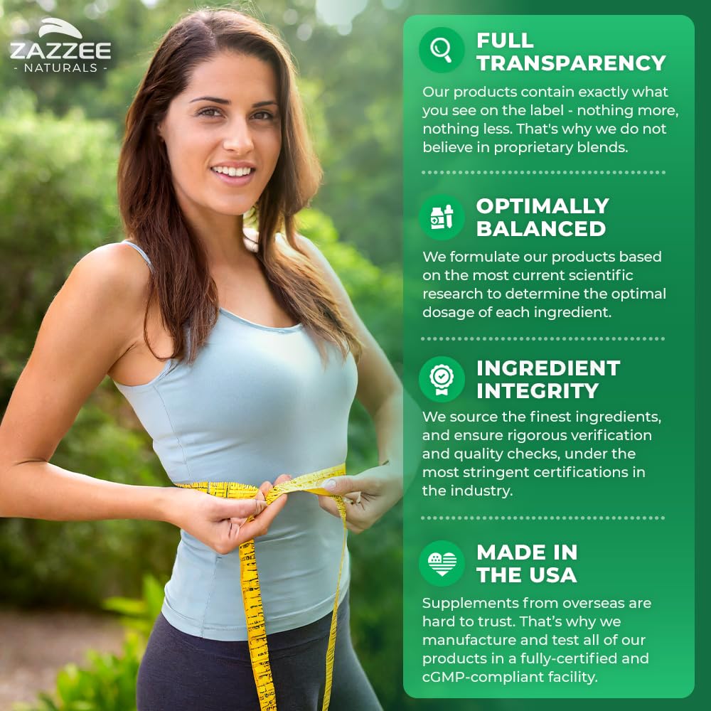 Zazzee High Potency CLA 3600 - 180 Softgels, 60 Day Supply, Non-GMO, Made in USA