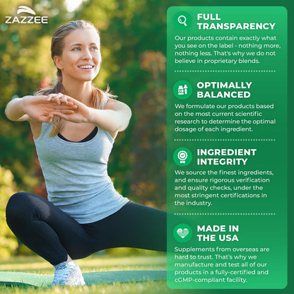 Zazzee Organic Moringa 20:1 Extract – 20,000 mg Strength, 120 Vegan Capsules, USA Made