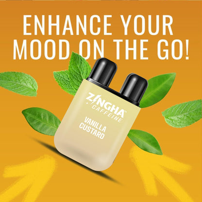 Z!NGHA Caffeinated Aromatherapy Nasal Inhaler Stick – Natural Energy & Focus