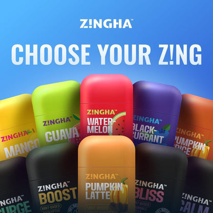 Z!NGHA Natural Aromatherapy Dual Nasal Inhaler Stick – Uplifting Blend for Daily Clarity | Portable