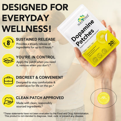 ZIXBMHYJ Dopamine Patches Extra Strength - Mood Support