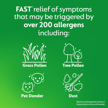 Zyrtec 24 Hour Allergy Relief Tablets – 60 Count | Indoor & Outdoor Allergies